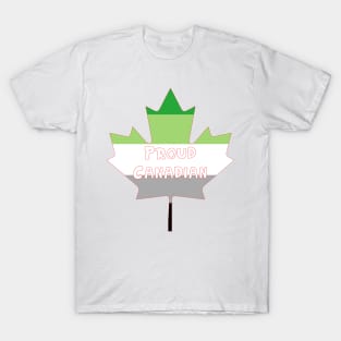 Proud Canadian (Aromantic) T-Shirt